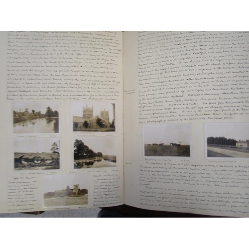 103 - A group of seven albums circa 1923-1962, recording in text and fully illustrated with photographs, t... 