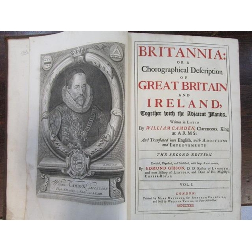 106 - William Camden - Britannia or Chorographical Description of Great Britain and Ireland, together with... 