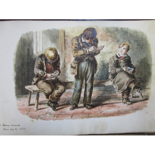 107 - Cuthbert Bede (Edward Bradley) b1827 Kidderminster - Studies of Figures Original and Selected by Edw... 