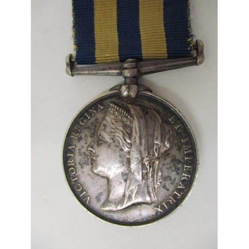 157 - A Victorian Egypt 1882 medal inscribed F Ford Eng R R N HMS Ruby