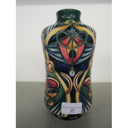28 - Rachael Bishop design for Moorcroft, Cymric Dream pattern vase, a limited edition exclusive design f... 
