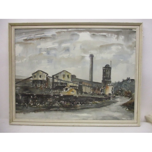 134 - Ashley Jackson - 'Caphouse Colliery, Overton, Nr Wakefield' watercolour signed lower right, 22