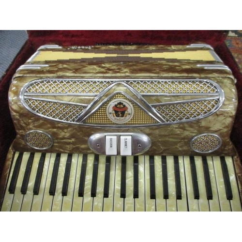 499 - A Vivona accordion, in case