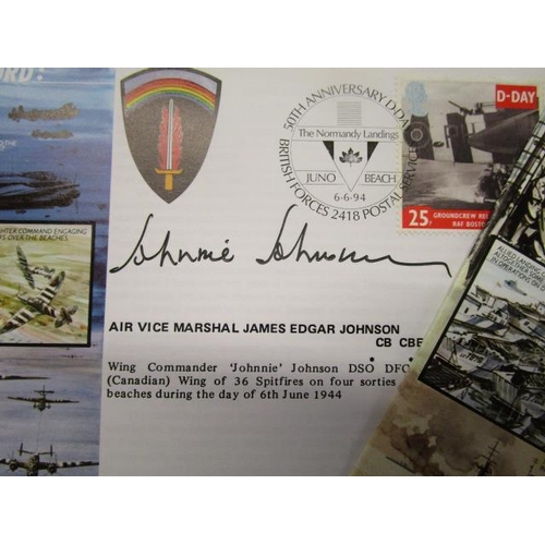 146 - First day cover stamps to include three Operation Overload - The Air Forces, The Amies and the Navie... 