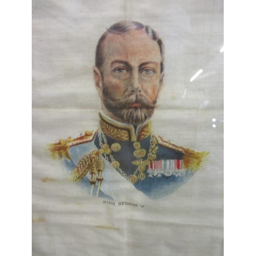 170 - A mounted silk souvenir of The 1914 European War 17