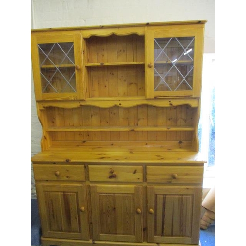 222 - A modern pine dresser 74