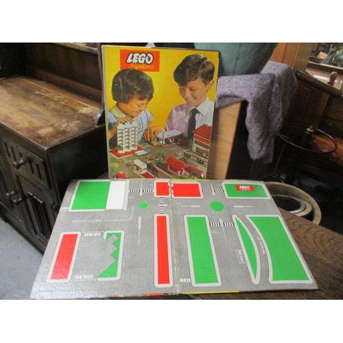 288 - Two Lego system boards circa 1970