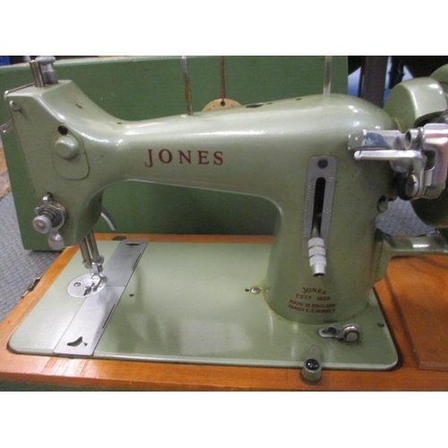 212 - A vintage Jones sewing machine