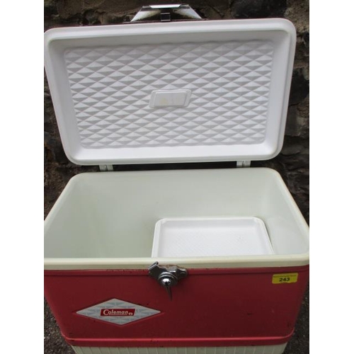 243 - A Coleman Cooler in original card box