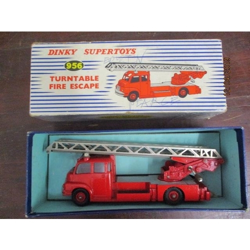 202 - A Dinky Supertoys Turntable Fire Escape diecast model, boxed