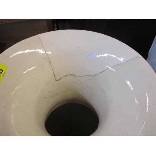 358 - A floor standing Satsuma vase A/F, 36