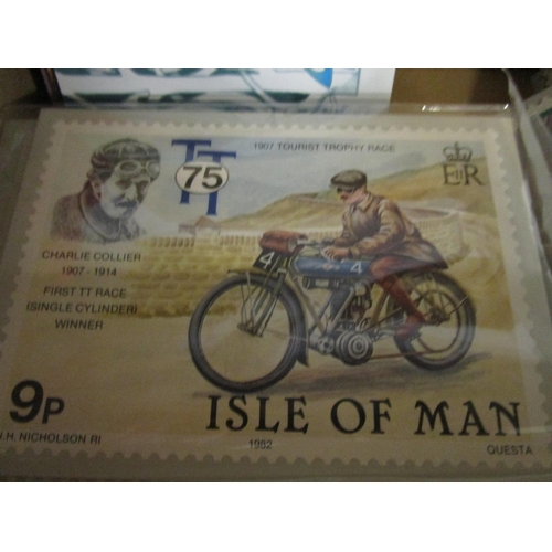 66 - A collection of stamps to include various mint and unused Isle of Man decimal stamps, 1st day covers... 