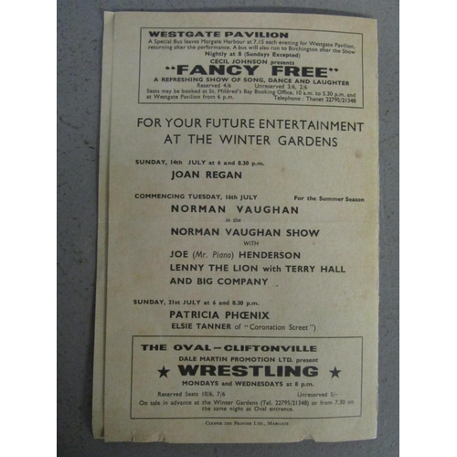 100 - The Beatles at Winter Gardens, Margate 14 July and The Beatles at the Royal Hall, Harrogate 8th Marc... 