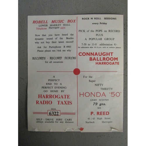 100 - The Beatles at Winter Gardens, Margate 14 July and The Beatles at the Royal Hall, Harrogate 8th Marc... 