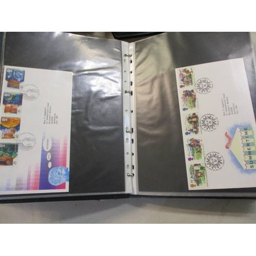 166 - A quantity of First Day Cover albums with contents, loose stamps and proof sets
Location: 4:1