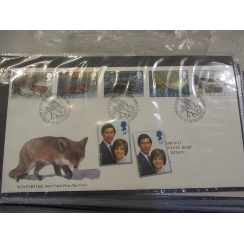 166 - A quantity of First Day Cover albums with contents, loose stamps and proof sets
Location: 4:1