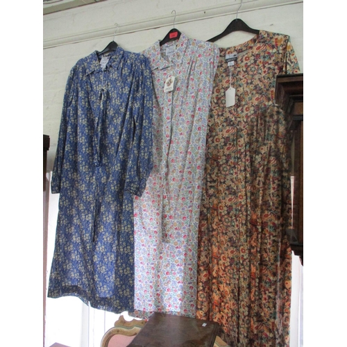 245 - Three late 20th century Thomas & Jonathan for Liberty ladies day dresses in iconic Liberty prints, s... 