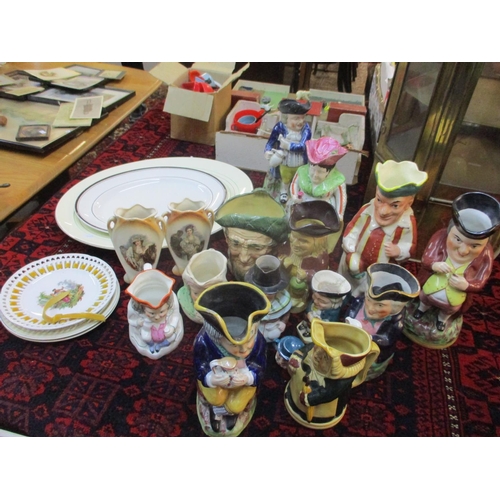 177 - Mixed vintage ceramics to include character jugs and pictorial plates
Location: RAF