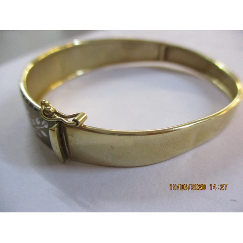 181 - A 9ct gold bangle, total weight 8.8g
Location: CAB