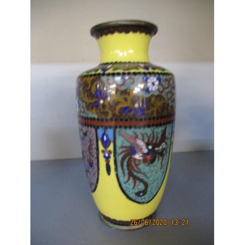 105 - An Eastern cloisonne vase, 6