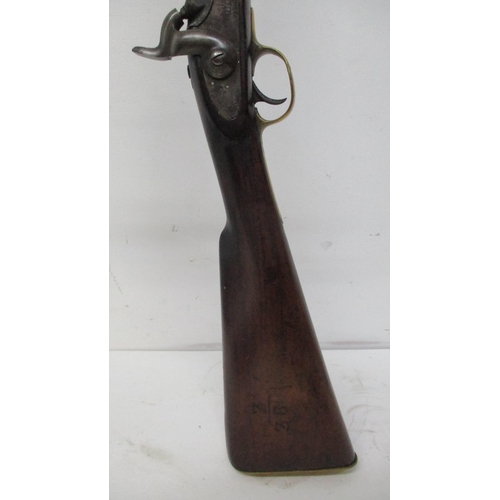 266 - An Enfield percussion service rifle, the 33