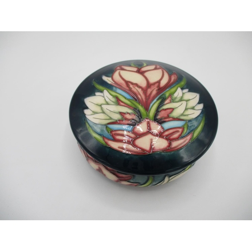 259 - A Moorcroft MCC Collectors Limited Edition lidded bowl, signed by Philip Gibson, with impressed and ... 