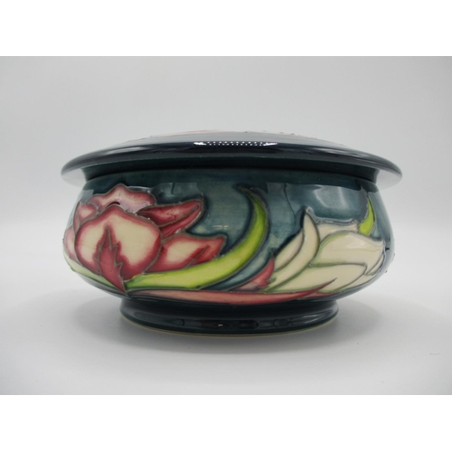 259 - A Moorcroft MCC Collectors Limited Edition lidded bowl, signed by Philip Gibson, with impressed and ... 