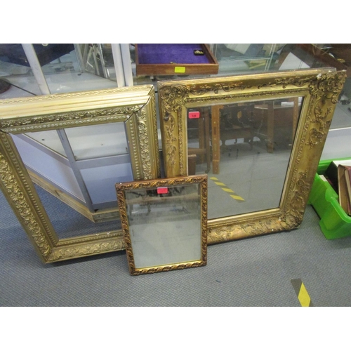 149 - Picture frames and mirrors to include a 19th century gilt example set with a mirror
Location: C