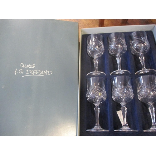 179 - Glassware to include Minstrel Bohemian and Cristal D'arques Danube glassware together with mixed tab... 