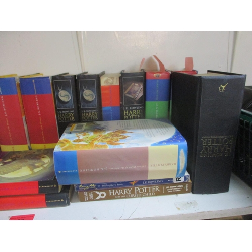 86 - A collection of twenty Harry Potter books - Four 'Harry Potter and the Half Blood Prince' with the r... 