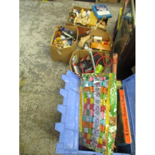 283 - A miscellaneous lot to include various tools, shoe lasts, box of Christmas crackers and others