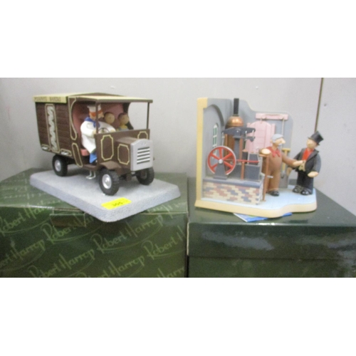 305 - Camberwick Green models to include Mickey Murphy's Baker's Van musical box and Binnie the Pumping En... 