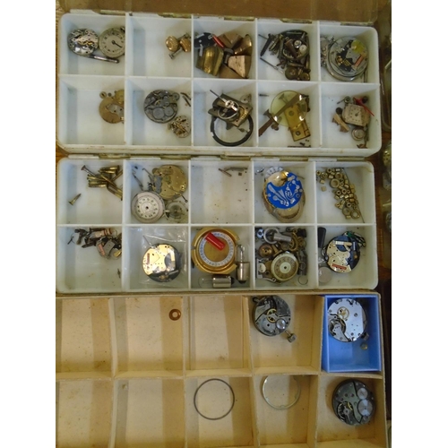 88 - A quantity of antique watch movements to include one by Russells Limited, Liverpool
Location: LAB