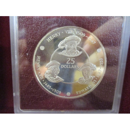 ケイマン諸島①　25ドル銀貨（Silver Kings Collection） ケイマン諸島① 25ドル銀貨（Silver Kings Collection