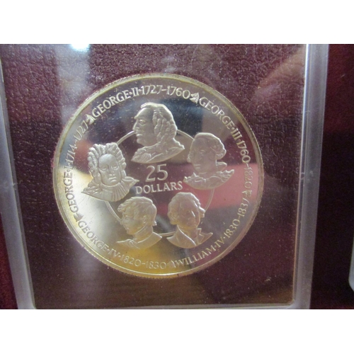 ケイマン諸島①　25ドル銀貨　Silver Kings Collection ケイマン諸島① 25ドル銀貨（Silver Kings Collection