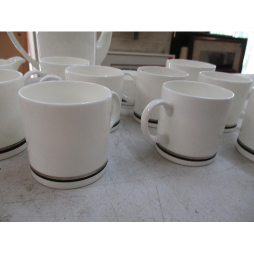 353 - A Wedgwood part coffee set with Susi Cooper design 'Charisma' together with a Boots part tea set
Loc... 