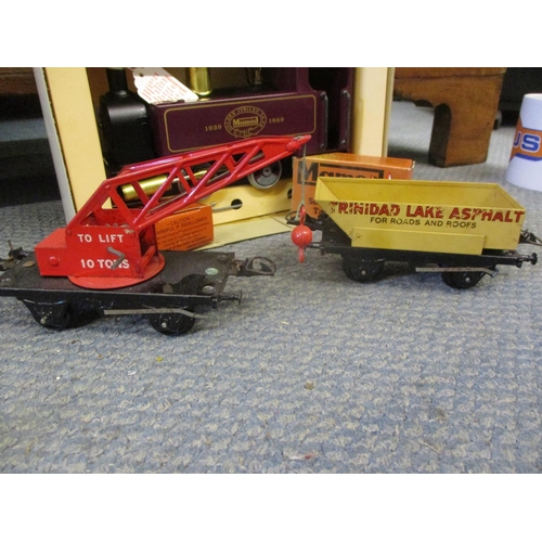 352 - A Mamod Golden Jubilee year steam engine, limited edition, serial no 80, in original box together wi... 