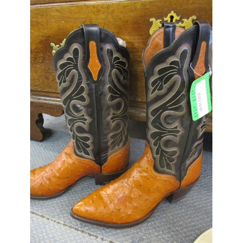 A pair of new Californian Thieves Market two tone leather  display picture 3