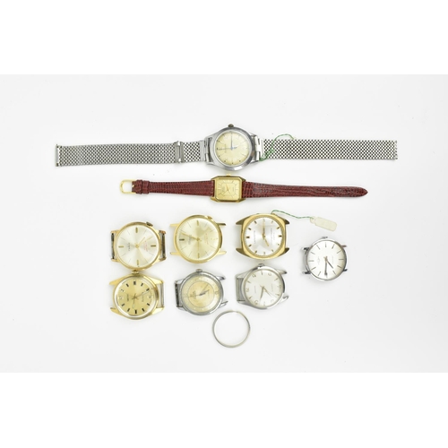 72 - Mixed wristwatches to include a Bulova, Cyma automatic, Garrard automatic and others A/F