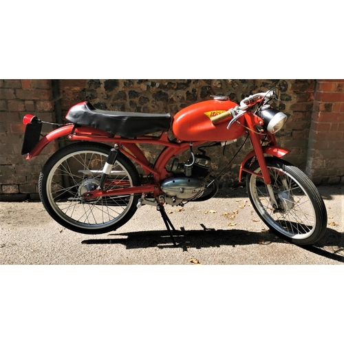 203 - A 1958 Italian Itom (Industria Torinsese Meccanica) Astor 50cc Super Sport motorcycle, with relevant... 