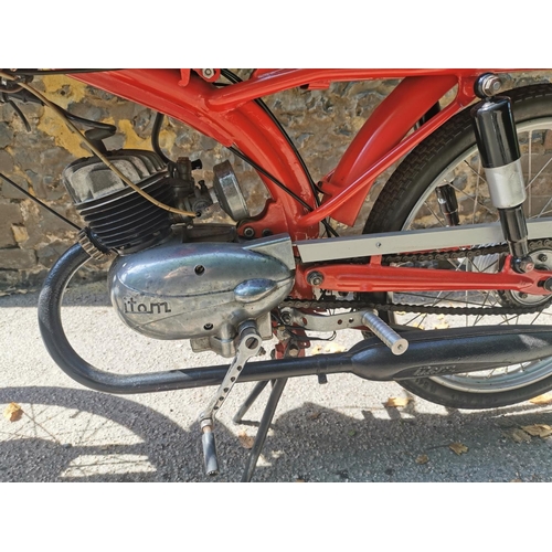 203 - A 1958 Italian Itom (Industria Torinsese Meccanica) Astor 50cc Super Sport motorcycle, with relevant... 