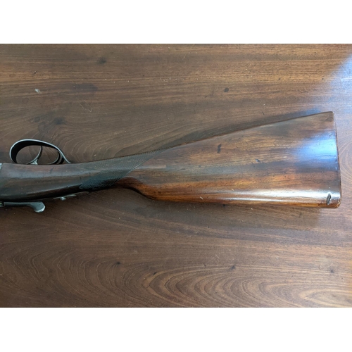 218 - An Aguirre & Aranzabal side by side 12 bore shotgun, 26