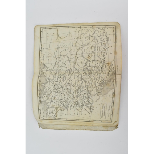 223 - A George IV period booklet containing maps from around the world published by G.B Whittaker in 1827,... 