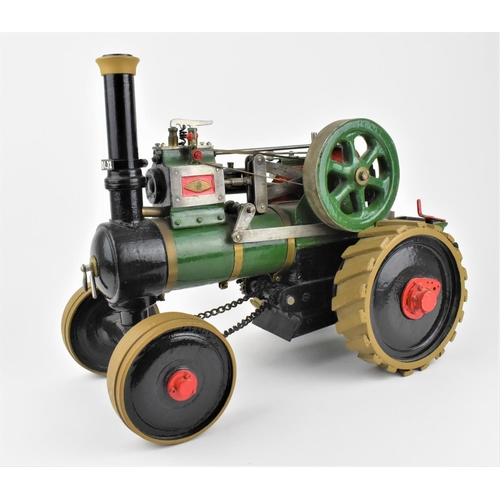 205 - An early 20th century hand made model of a traction engine, made by Mr. Johnson from Ware in Hertfor... 