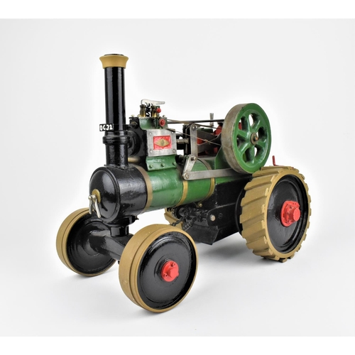 205 - An early 20th century hand made model of a traction engine, made by Mr. Johnson from Ware in Hertfor... 