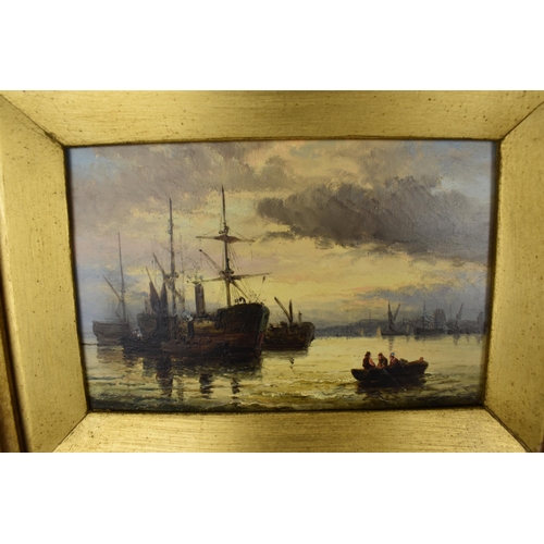 167 - William Thornley (1858-1898) - two oil on panels depicting sailing boats, one signed to the lower ri... 