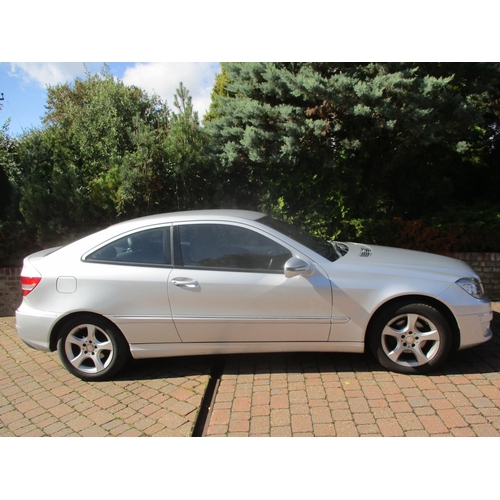10 - A 2008 Mercedes CLC180 Kompressor with private number plate S5 REX, 51000 miles, 2 owners since new,... 