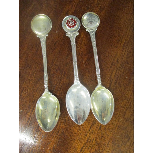 184 - A selection of Georgian and later silver and silver plated flatware to include two Georgian bright c... 