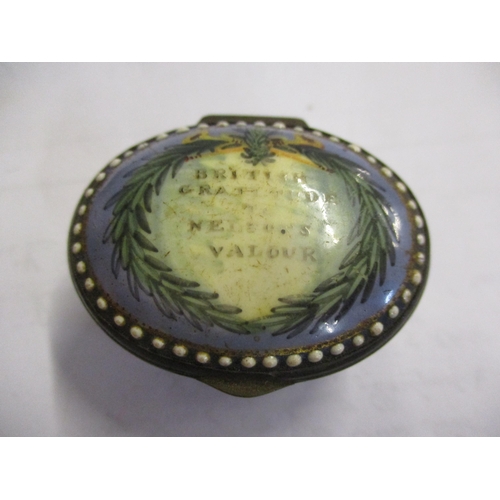 187 - Two 18th Century trinket boxes A/F to include an enamelled example together with a German painted ch... 