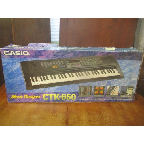 40 - A Casio CTK-650 boxed keyboard
Location: G